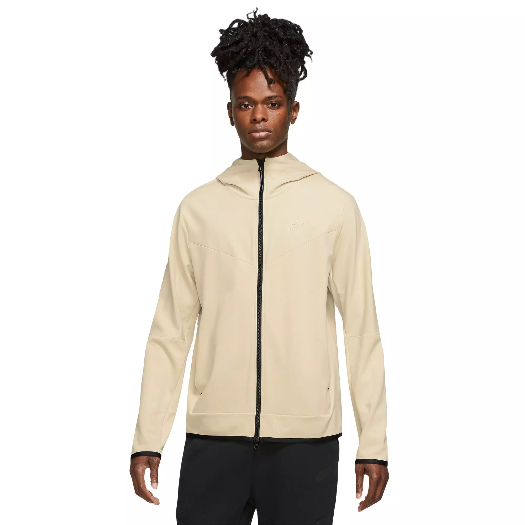 Nike Tech Fleece FZ Hooded Jacket - Yellow | Hibbett